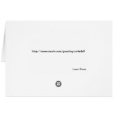 Hurricane Sandy Love Dove Cards (Back Horizontal)