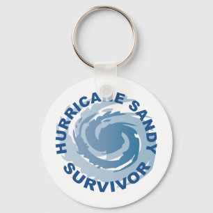 Hurricane Sandy Survivor 2012 Keychain