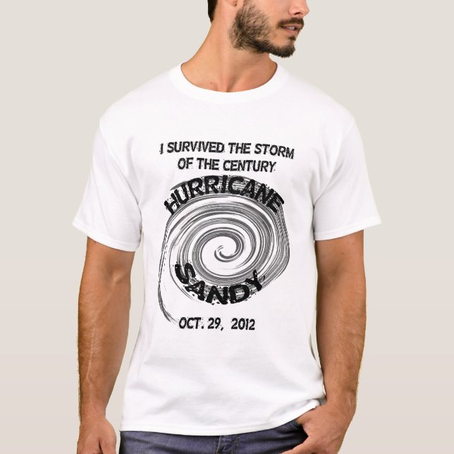 Hurricane Sandy T-Shirt (Front)