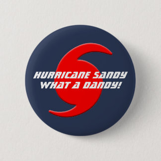 Hurricane Sandy - What a Dandy! Pinback Button