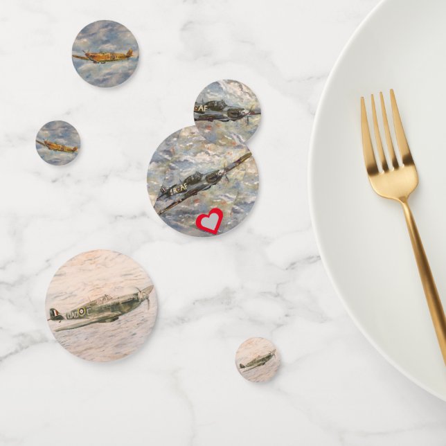 Hurricane & Spitfires  Table Confetti (Group)