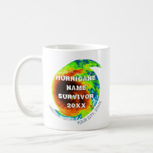 Hurricane Survivor Personalized Coffee Mug