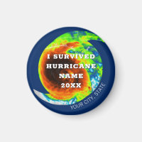 HURRICANE SURVIVOR Personalized Commemorative