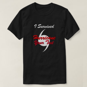 Hurricane Survivor Personalized T-Shirt