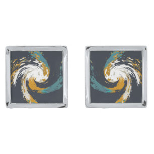 Hurricane Twirl Cufflinks
