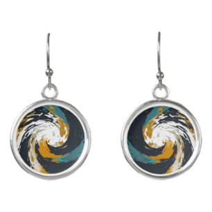 Hurricane Twirl Earrings