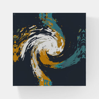 Hurricane Twirl Paperweight