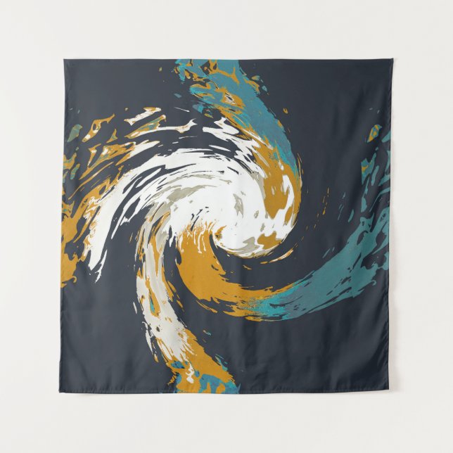 Hurricane Twirl Tapestry (Front)