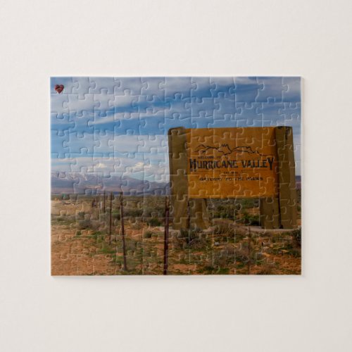 Hurricane Valley Utah Jigsaw Puzzle