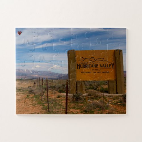 Hurricane Valley Utah Jigsaw Puzzle