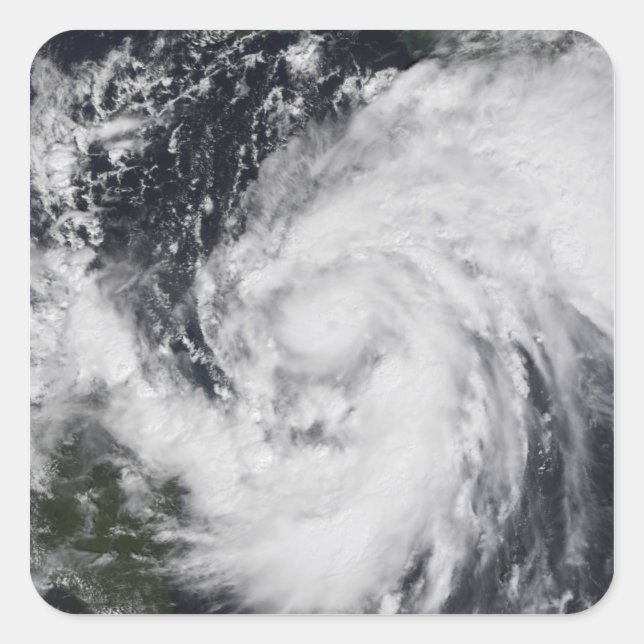 Hurricane Wilma in the Atlantic and Caribbean Square Sticker (Front)