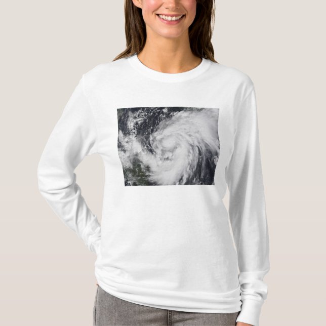 Hurricane Wilma in the Atlantic and Caribbean T-Shirt (Front)