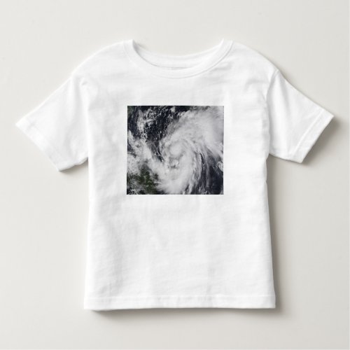 Hurricane Wilma in the Atlantic and Caribbean Toddler T_shirt