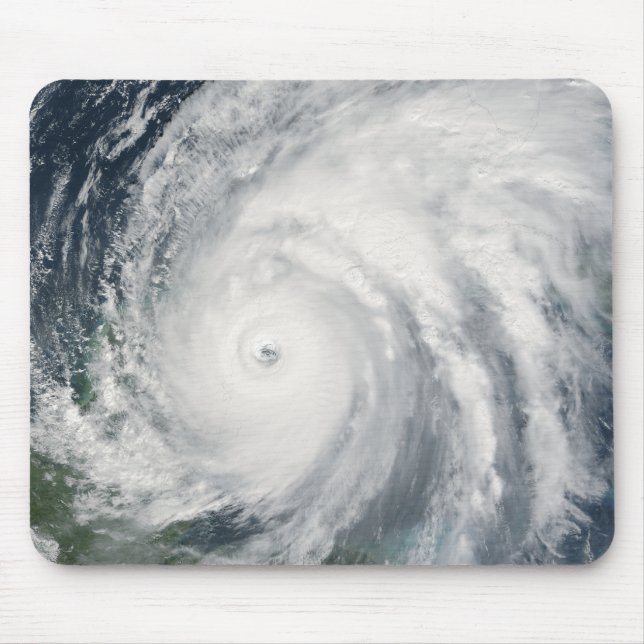 Hurricane Wilma over Mexico Mouse Pad (Front)