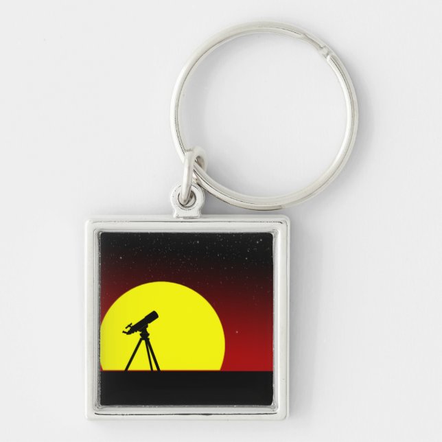 Hurry Sunset Keychain (Front)