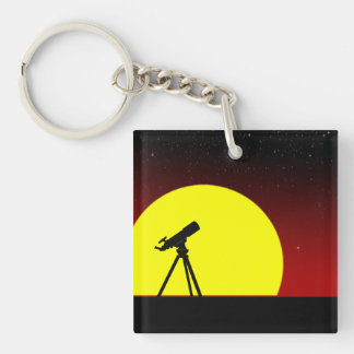 Hurry Sunset Keychain