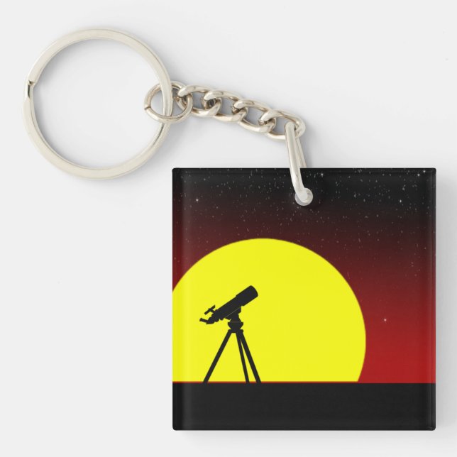 Hurry Sunset Keychain (Front)
