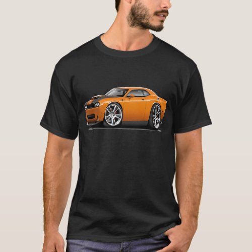 Hurst Challenger Orange Car T_Shirt
