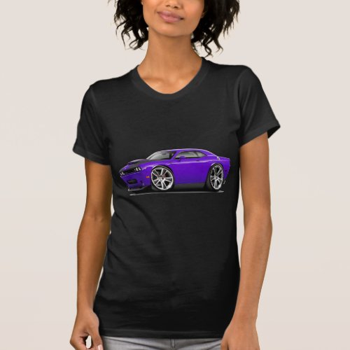 Hurst Challenger Purple Car T-Shirt