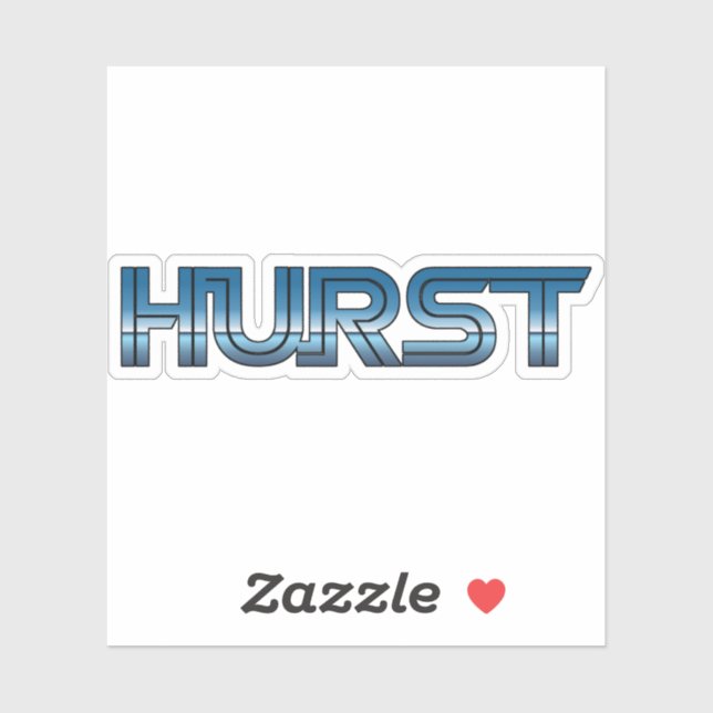 Hurst Texas Sticker (Sheet)