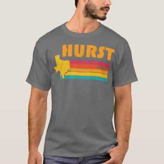 Hurst Texas Vintage Distressed Souvenir T-Shirt