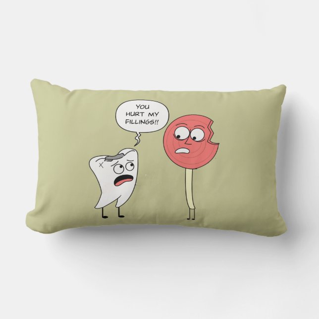 Hurt Feelings Pillow (Front)
