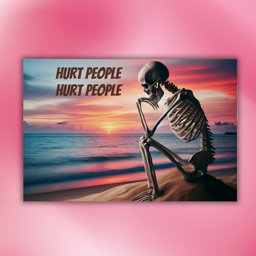 HURT people hurt PEOPLE  Poster
