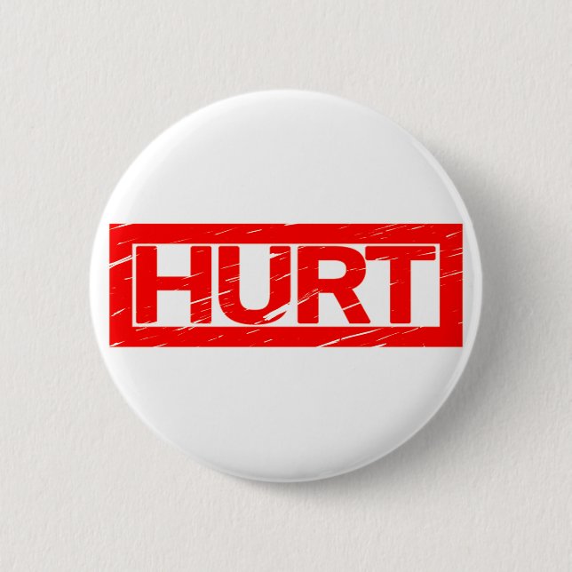 Hurt Stamp Button (Front)