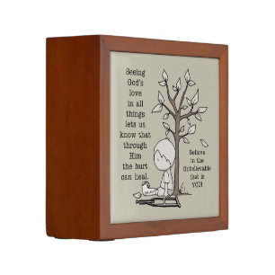 Hurts Can Heal Desk Organizer