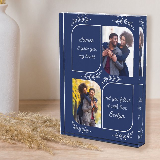 Husband 2 Vertical Photo Loving Words Personalized (Creator Uploaded)