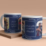 Husband 3 Vertical Photo Loving Words Personalized Giant Coffee Mug