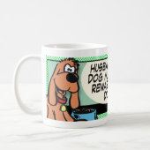 Husband and Dog Coffee Mug (Left)