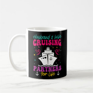 Husband And Wife Cruising Partners For Life Coffee Mug