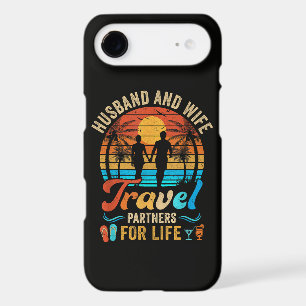 Husband and Wife Travel Partners for Life Beach iPhone 17 Air Case