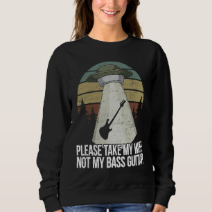 Husband Bass Player Bassist Sweatshirt