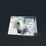 Husband birthday, Arabian spirit Horse Card<br><div class="desc"></div>