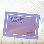 Husband Birthday Christian Rainbow Poem Card<br><div class="desc">This Christian birthday card for your husband features a rainbow on the front with a lovely poem expressing how having your husband in your life is a wonderful blessing. The card also features the words, "for my wonderful Husband" on the lower right. This is a very touching card to give...</div>