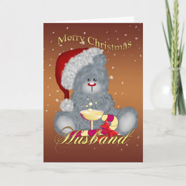 M&S Husband Bears Christmas Card - Compare Prices & Where To Buy