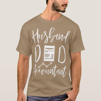 Husband dad accountant 2 T-Shirt