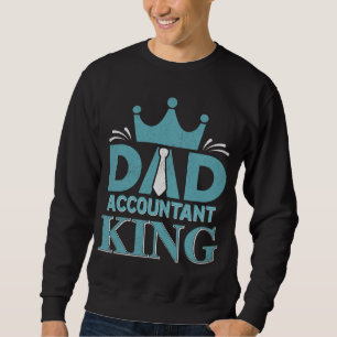 Husband Dad Accountant Legend Funny Accounting CPA Sweatshirt