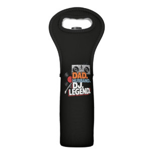 Husband Dad DJ Legend Wine Bag