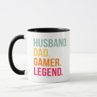 Husband Dad Gamer Legend