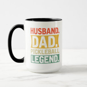 Husband, Dad, the Legend of Pickleball Mug