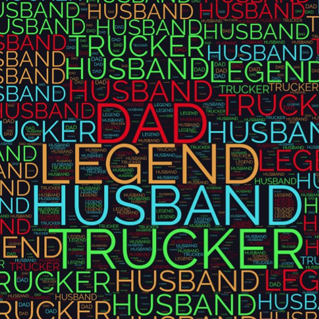 Husband Dad Trucker Legend T-Shirt (Creator Uploaded)