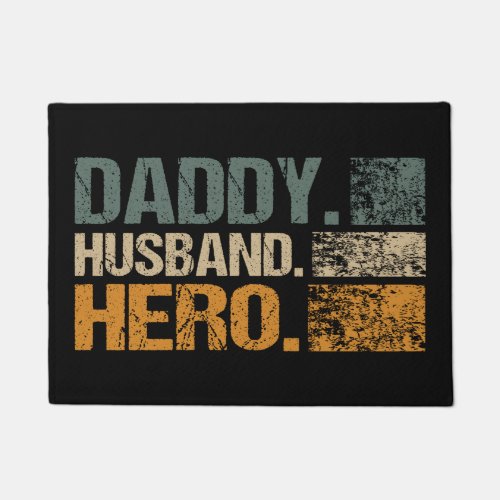 Husband Daddy Hero Doormat