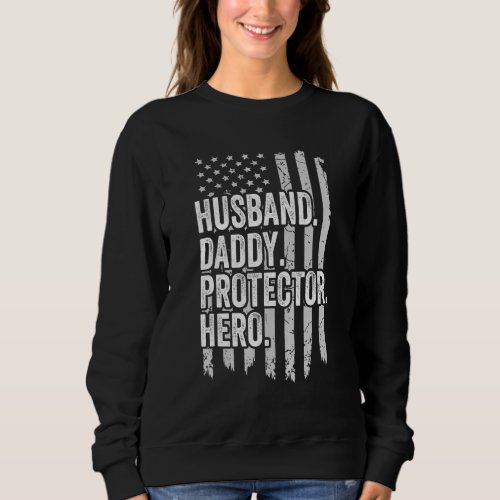 Husband Daddy Protector Hero Shirt Fathers Day