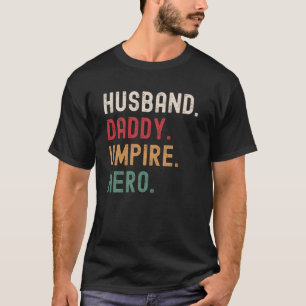 Husband Daddy Umpire Hero T-Shirt