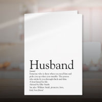 Husband Definition Quote Fun Modern