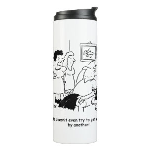 Husband Doesn't Try to get Wooed Thermal Tumbler
