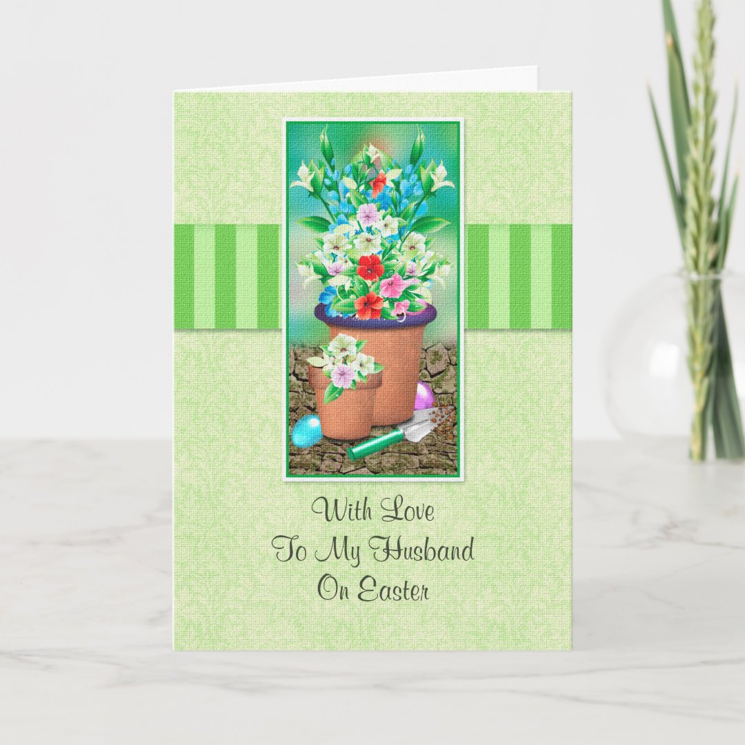 Husband Easter Card Zazzle